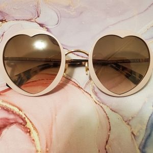 Kate Spade Heart shaped Rosaria Sunglasses -Reserved until Thursday march 7TH